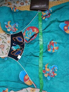 Green Printed Maxi Dress XL