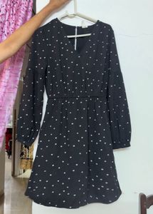 Black Polka Dot Dress