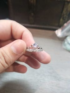 Silver Tone Ring Set