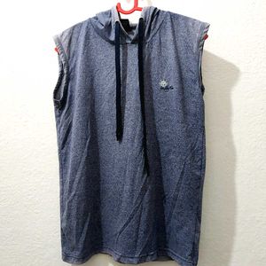 Sleeveless Hoodie T-Shirt