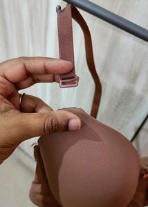 Zivame Designer Pink Lace Padded Bra