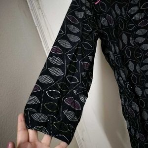 Cotton Black Dress