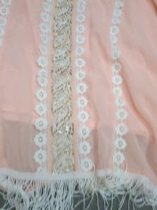 Kaftan Work Top With Lace