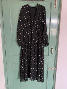 Polka Dot Maxi Dress