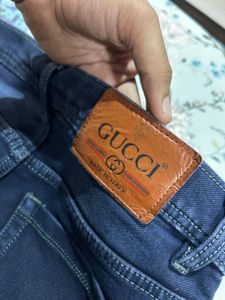 Gucci Dark Blue Jeans 👖