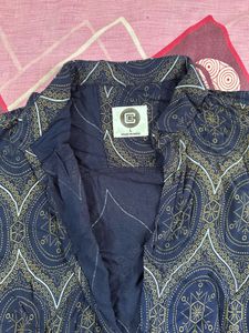 Ethnic Print Beach Shirt