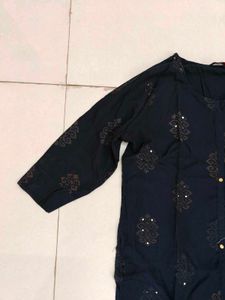 Black Kurta For Women