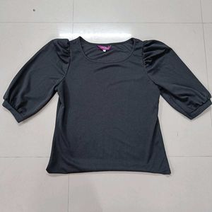 Elegant Puff Sleeve Top