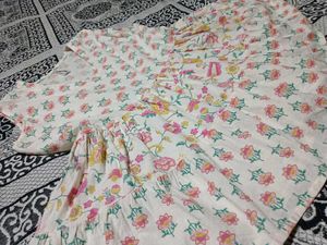 Floral Print Tiered Mini Dress