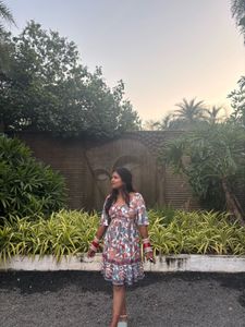 Floral Print Mini Dress