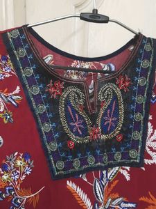 Floral Embroidered Top