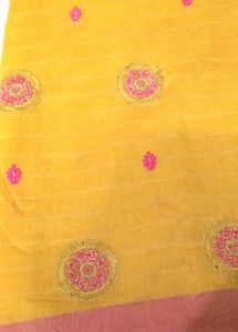 Boat Neck Blouse + Rich Look Saree
