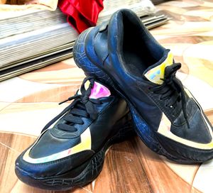 Black Colour 🖤 Party Wear Sneakers 👞 For Women