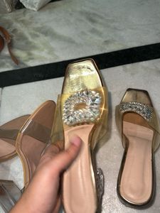 Clear Strap Heels