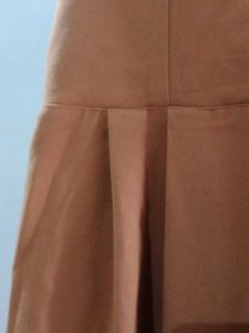 Brown Sleeveless Dress