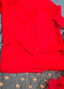 Imported Red Coat For Girls