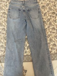straight leg h&amp;m jeans