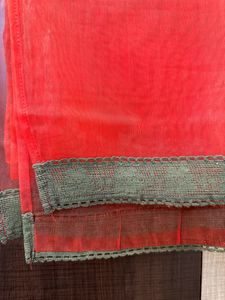Dark Coral Shawl
