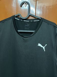 Puma Black Running T-Shirt - XL size