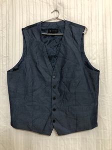 I-N-C Blue Stylish Waistcoat