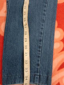 Straight Fit - 28 Waist Blue Jean