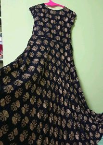 Golden Black Gown