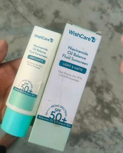 Wishcare Niacinamide Sunscreen.