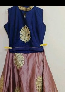Embroidered Lehnga Dress
