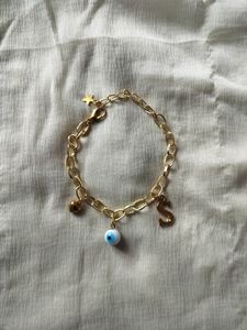 Evil Eye Initial Bracelet Rakhis 🤍🫶🏻