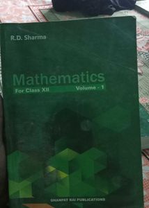 R.D. Sharma Mathematics Class XII Vol-2
