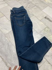 Dark Blue Denim Jeans