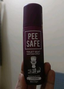 Pee Safe Lavender Toilet Seat Sanitizer Spray