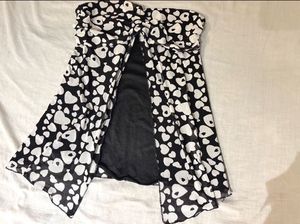 Beautiful Strapless Mesh Top