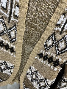 Golden Sequinned Shrug Sweater