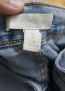 Light Wash Denim Jeans