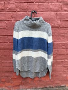 Striped Knit Sweater