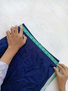 Stylish Blue Cotton Leggings