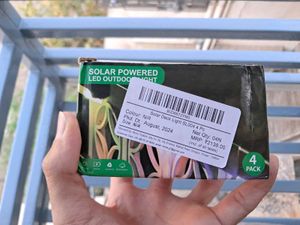 LED Solar Powered Deck Stair Outdoor Light