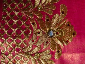 Mission Embroidery Blouse Piece