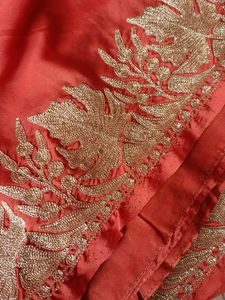 Premium Tila Work Saree (Kashmir Wor