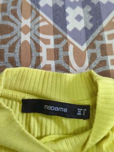 Cute Lemon Green Top