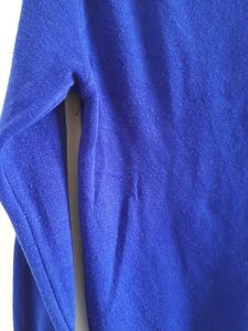 Royal Blue Winter Sweater