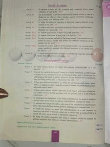 Lab Manual of Physics, Class XII