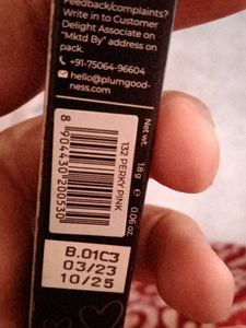 Plum Matte Lipstick 132 Perky Pink