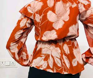 Orange Flower Top Sassafras