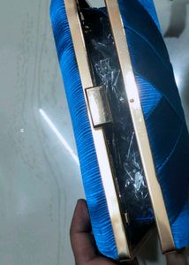 Elegant Blue Clutch