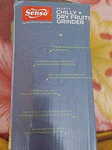 max senso  chilly dry fruit grinder