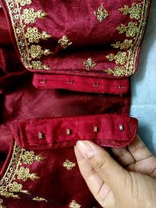 New Maroon Blouse