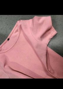 Pink Casual T-Shirt