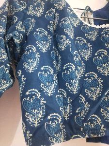 Cotton Hand Block Print Blouse
